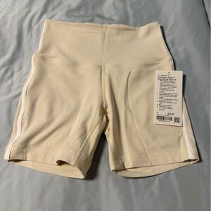 NWT 6” Align High-Rise Side-Stripe Short